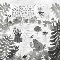 My project in Illustrating Nature: A Creative Exploration course. Traditional illustration, Painting, Drawing, Watercolor Painting, Ink Illustration, and Naturalistic Illustration project by uzzala - 06.20.2021