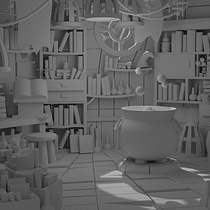 My project in Creation of 3D Scenes from Scratch in Maya course. Een project van 3D,  3D-modellering y  3D-ontwerp van Romain Beaujean - 14.07.2021