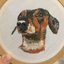Mi Proyecto del curso: Needle painting para principiantes. Embroider project by bavacarola - 06.14.2021