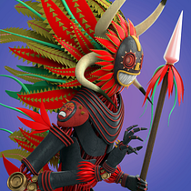 Mi Proyecto del curso: Modelado de personajes en Maya. Un progetto di 3D, Modellazione 3D, Character design, Belle arti, Multimedia e Postproduzione fotografica di pinananano - 14.06.2021