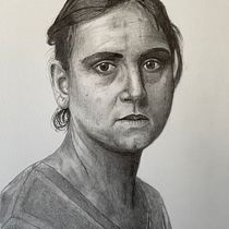 Expresión mediante grafito. Traditional illustration, Fine Arts, Sketching, Pencil Drawing, Drawing, Portrait Drawing, Realistic Drawing, Artistic Drawing, and Figure Drawing project by Luis Antonio Grande López - 06.15.2021