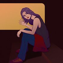 My illustration. Een project van Traditionele illustratie, Ontwerp van personages, Stripboek,  Creativiteit,  Tekening, Digitale tekening y Manga van Anna Júlia De Rosis - 15.06.2021