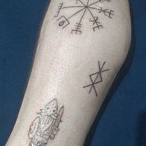 Meu projeto do curso: Tatuagem para principiantes. Tattoo Design project by vianaalvesrosangela - 06.14.2021