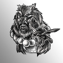 Meu projeto do curso: Desenho e ilustração digital de tatuagens com o Procreate. Traditional illustration, Graphic Design, Digital Illustration, Tattoo Design, and Digital Drawing project by João Medeiros - 06.07.2021