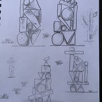 My project in Drawing for Beginners Level -1 course. Pencil Drawing, Drawing, Creating with Kids, and Sketchbook project by wendy_dewhirst - 06.16.2021