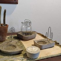 Mi Proyecto del curso: Creación de muebles en concreto para principiantes. Een project van Craft, Meubelontwerp en -bouw, Interieurontwerp,  Interieur y DIY van Flavia Blanco - 16.06.2021