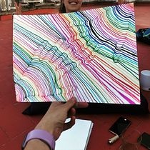 Manos y diversion #pridemonth. Pencil Drawing, Drawing, Creating with Kids, and Sketchbook project by Neus Gual sangüesa - 06.16.2021