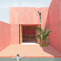 Mi Proyecto del curso: Representación gráfica de proyectos arquitectónicos. Un projet de Architecture, Design graphique, Architecture d'intérieur, Design d'intérieur, Pa, sagisme, Collage, Architecture numérique et Illustration architecturale de Nathaly Luna Angos - 16.06.2021
