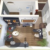 Mi Proyecto del curso: Iniciación al diseño de interiores Ein Projekt aus dem Bereich Innenarchitektur, Innendesign, Dekoration von Innenräumen, Innenarchitektur und Retail Design von Melissa Ureña - 06.06.2021