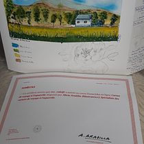 Mon projet du cours : Carnet de voyage à l’aquarelle. Traditional illustration, Watercolor Painting, Architectural Illustration, and Sketchbook project by Eve Rodolfi - 06.17.2021