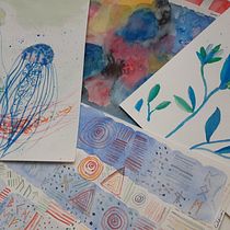 Mon projet du cours : Techniques modernes d’aquarelle. Un progetto di Illustrazione tradizionale, Belle arti, Pittura e Pittura ad acquerello di Eve Rodolfi - 17.06.2021