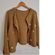 Mi Proyecto del curso:  Top-down: prendas a crochet de una sola pieza. Un progetto di Fashion design, Fiber Art, DIY e Uncinetto di Daniela Millán - 17.06.2021