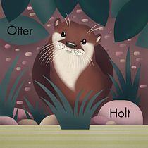 My project in Wildlife Illustration for Children's Books course. Un progetto di Illustrazione vettoriale, Illustrazione digitale e Illustrazione infantile di alisonlimentani - 10.06.2021