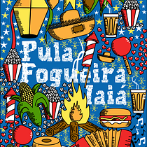 Meu projeto do curso: Ilustração vetorial com estilo doodles ( Festa Junina). Traditional illustration, Vector Illustration, and Digital Illustration project by Fernando Souza - 06.05.2021