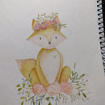 Mi Proyecto del curso: Técnicas de acuarela para ilustraciones de ensueño. Projekt z dziedziny Trad, c, jna ilustracja,  R, sunek, Malowanie akwarelą, Ilustracja w i dawnicza użytkownika laumaschio - 18.06.2021
