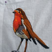 My project in Painting with Thread: Textile Illustration Techniques course. Ilustração tradicional, e Bordado projeto de Kristina Avrusevich - 06.02.2021