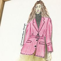 My Final Project (Creative Fashion Illustration Techniques). Un progetto di Illustrazione tradizionale, Collage e Disegno artistico di Larissa Veloso - 17.06.2021