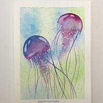Meu projeto do curso: Técnicas modernas de aquarela. Un progetto di Illustrazione tradizionale, Belle arti, Pittura e Pittura ad acquerello di Samella Santos - 18.06.2021
