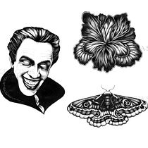 My project in Blackwork Tattoo Design course . Un projet de Illustration traditionnelle, Conception de tatouage et Illustration numérique de Georgina S. - 19.06.2021