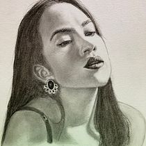 Meu projeto do curso: Introdução ao desenho de retrato. Projekt z dziedziny Trad, c, jna ilustracja,  Sztuki piękne, R, sunek ołówkiem,  R, sunek, Portret,  R, sunek art, st, czn, R i sunek anatomiczn użytkownika Gilda Pica - 19.06.2021