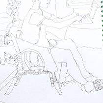 Mi Proyecto del curso: Dibujo para principiantes nivel 1 - Dibujar sin parar. Pencil Drawing, and Drawing project by Marita Nadal Lizabe - 06.19.2021