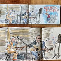 My project in Urban Sketching: Express Your World in a New Perspective course. Un projet de Illustration traditionnelle, Esquisse , Dessin, Aquarelle, Illustration architecturale , et Carnet de croquis de CJ Elliott - 19.06.2021