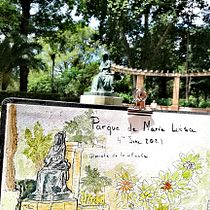 Mi Proyecto del curso: Cuaderno de viaje en acuarela. Traditional illustration, Watercolor Painting, Architectural Illustration, Sketchbook, Ink Illustration, and Naturalistic Illustration project by Caroline - 06.10.2021