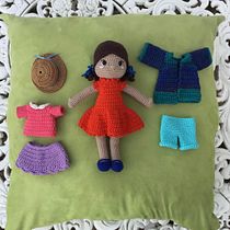 Mi Proyecto del curso: Amigurumi: diseño de ropa, pelo y complementos. Un progetto di Artigianato, Design di giocattoli, Fiber Art e Uncinetto di cristinatex9095 - 17.06.2021