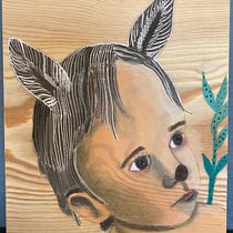 My project in Watercolour on Wood course. Traditional illustration, Fine Arts, and Watercolor Painting project by Linda Ekvall - 06.20.2021