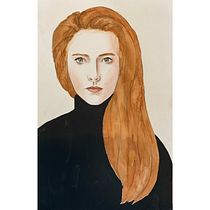 My project in Watercolor Portrait from a Photo course. Traditional illustration, Watercolor Painting, and Portrait Drawing project by Katrien - 06.20.2021