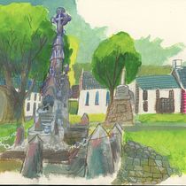 Mi Proyecto del curso: Sketchbook pictórico en gouache. Traditional illustration, Sketching, Drawing, Architectural Illustration, Sketchbook, and Gouache Painting project by Ale Mercado - 06.21.2021