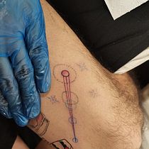 Mi Proyecto del curso: Cómo diseñar un tatuaje. Een project van Traditionele illustratie y  Tatoeageontwerp van Jesus Rivera - 21.06.2021