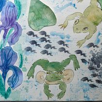Mein Kursprojekt: Illustrierte Natur: eine kreative Erkundung. Traditional illustration, Painting, Drawing, Watercolor Painting, Ink Illustration, and Naturalistic Illustration project by Katrin Becher - 06.21.2021