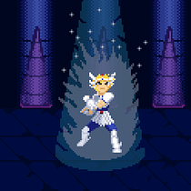 Meu projeto do curso: Introdução ao desenho de personagens em pixel art. Un progetto di Character design, Videogiochi, Pixel art e Progettazione di videogiochi di Igor Lacerda Nakamura - 17.06.2021