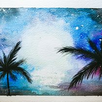 My project in Modern Watercolor Techniques course. Un progetto di Illustrazione tradizionale, Belle arti, Pittura e Pittura ad acquerello di Simona Cassisa - 22.06.2021