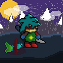 Mi Proyecto del curso: Animación de personajes en pixel art para videojuegos  Ein Projekt aus dem Bereich Animation von Figuren, Videospiele, Pixel Art und Videospielentwicklung von Sebastian Ortega - 18.06.2021