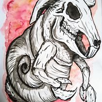 Mi Proyecto del curso: Sketching diario como inspiración creativa. "Rabbitsnail". Traditional illustration, Sketching, Creativit, Drawing, and Sketchbook project by Emmanuel G. Barrales - 06.22.2021