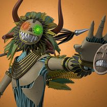 Mi Proyecto del curso: Modelado de personajes en Maya. Un proyecto de 3D y Modelado 3D de Camilo Andrés Gomez Beltrán - 20.06.2021