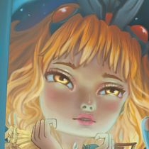 Mi Proyecto del curso: Iluminación y color para retratos digitales en Photoshop . Ilustração tradicional, Ilustração digital, e Pintura digital projeto de Eva Zamora - 23.06.2021