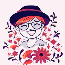 My project in Illustrated portraits with botanical elements course. Un progetto di Illustrazione tradizionale, Illustrazione digitale, Illustrazione botanica e Disegno digitale di apiporn - 23.06.2021