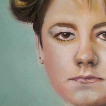 Mi Proyecto del curso: Retrato realista al pastel tiza. Traditional illustration, Fine Arts, Drawing, Portrait Drawing, and Realistic Drawing project by Isabel - 06.23.2021
