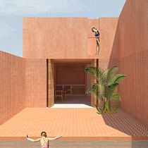 My project in Architectural Visualization Using Digital Collage course. Un proyecto de Arquitectura, Diseño gráfico, Arquitectura interior, Diseño de interiores, Paisajismo, Collage, Arquitectura digital e Ilustración arquitectónica de Atena Mahzoun - 23.06.2021
