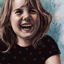 My project in Illustrated Portraits with Procreate course. Ilustração tradicional, Ilustração vetorial, Ilustração digital, e Desenho de retrato projeto de clairedickinson33 - 21.06.2021