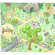 My project in The Art of Sketching: Transform Your Doodles into Art course. Traditional illustration, Pencil Drawing, Drawing, and Sketchbook project by Carolin Esser-Miles - 06.23.2021