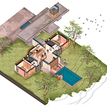 Mi Proyecto del curso: Ilustración digital de proyectos arquitectónicos. Architecture, L, scape Architecture, Digital Illustration, Digital Architecture, and Architectural Illustration project by Florencia Paz - 06.23.2021