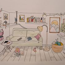 My project in Creative Sketching: Fill Your Illustrations with Life and Detail course. Traditional illustration, Sketching, Pencil Drawing, Drawing, Watercolor Painting, Sketchbook & Ink Illustration project by Hanna Styrbjörn - 06.23.2021