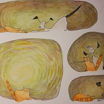 Mi Proyecto del curso: Humor gráfico: danos la tira nuestra de cada día Ein Projekt aus dem Bereich Traditionelle Illustration, Comic, Bleistiftzeichnung, Zeichnung und Erzählung von florviton - 24.06.2021