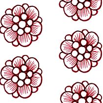 Mi Proyecto del curso: Diseño de estampados con la técnica del tresbolillo. Projekt z dziedziny Trad, c, jna ilustracja, Pattern design i Stemple użytkownika Mayra Alejandra - 24.06.2021