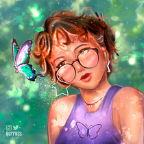 Meu projeto do curso: Retrato digital no Photoshop com um toque de fantasia. Traditional illustration, Drawing, Digital Illustration, Portrait Drawing, Digital Drawing, and Digital Painting project by Kayo Felipe - 06.24.2021