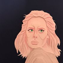 Adele con capas de papel. Artesanato, Artes plásticas, Papercraft, e 3D projeto de Luis Angulo - 24.06.2021